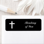 クロス差出人住所ラベル ラベル (インサイチュ)