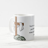 クロス復活祭マグ コーヒーマグカップ (正面左)