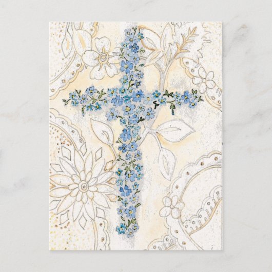 クロス忘れポストカードなし ポストカード (正面)