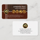 クロス材ラインホーム修理 名刺 (正面/裏面)