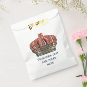 クロス王室のクラウン – 金ゴールドブルーレッド フェイバーバッグ (封をした状態)