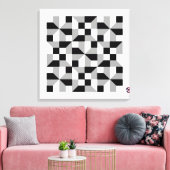 クロス目的# 1 キャンバスプリント (インサイチュ (リビング))