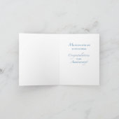 クロス神父65周年記念 カード (内部)