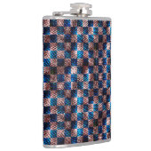 クロス素朴スクラッチの型枠のチェス フラスク (右)