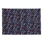 クロス素朴スクラッチの型枠のチェス 枕カバー (裏面-右)