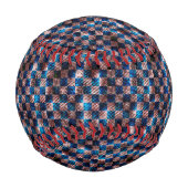 クロス素朴スクラッチの型枠のチェス 野球ボール (正面)