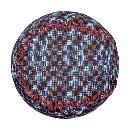 クロス素朴スクラッチの型枠のチェス 野球ボール (正面左)