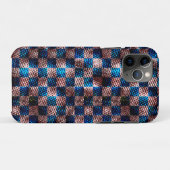 クロス素朴スクラッチの型枠のチェス Case-Mate iPhoneケース (裏面(横))