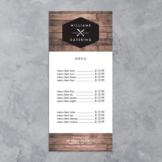 クロス素朴フォークナイフロ動揺してゴWood I ラックカード