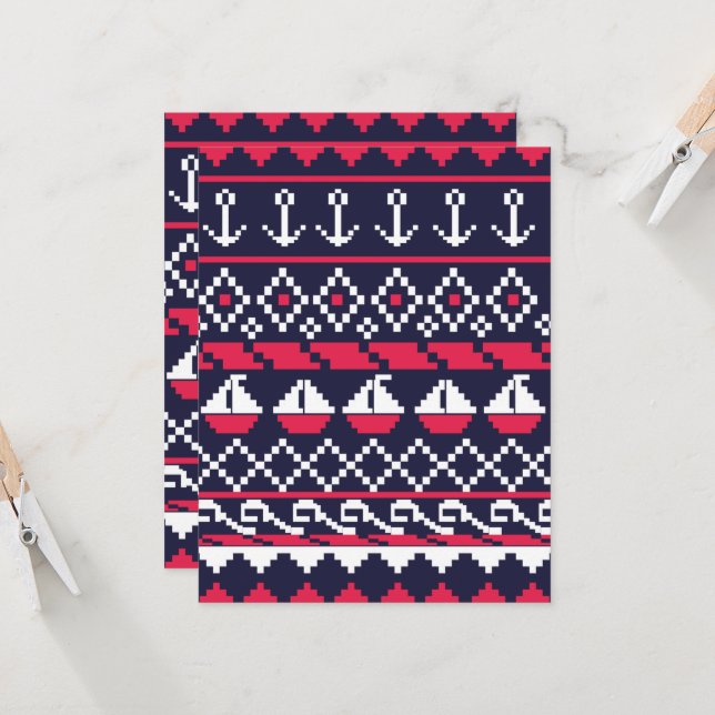 クロス航海のステッチ (正面/裏面インサイチュ)