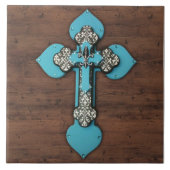 クロス華美ウォールプラーク タイル (正面)