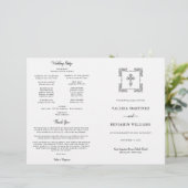 クロス華美カトリック結婚式 プログラム全質量 (スタンド正面)