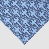 クロス華美18ブルーティッシュラッピング紙 薄葉紙 (詳細)