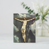 クロス葉書のエルグレコキリスト ポストカード (スタンド正面)