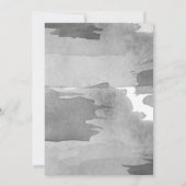 クロス葉葬式 招待状 (裏面)