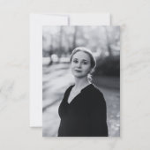 クロス葬儀記念フォトカード (裏面)