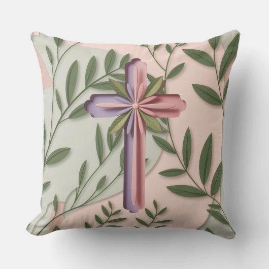 クロス装飾用クッション |クリスチャンホームデコラーアイデザイン クッション (正面)