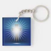 クロス輝く キーホルダー (裏面)