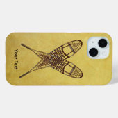 クロス雪の靴 Case-Mate iPhoneケース (裏面 (横))