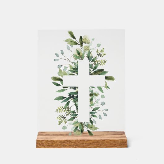 クロス2025 アクリルサイン (正面)