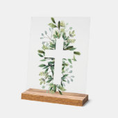 クロス2025 アクリルサイン (傾斜)