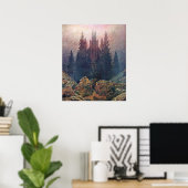 クロス・アンド・カテドラルカスパルDavid Friedrich ポスター (ホームオフィス)