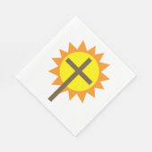 クロス・アンド・サンシャイン スタンダードランチョンナプキン (角)