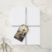 クロス/イースターエッグ/リリー ギフトタグ (より糸付き)