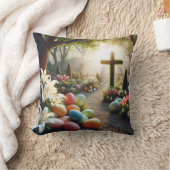 クロス/イースターエッグ/リリー クッション (ブランケット)