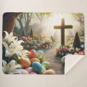 クロス/イースターエッグ/リリー シェルパブランケット (正面(横))