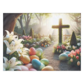 クロス/イースターエッグ/リリー テーブルクロス (正面(横))