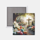 クロス/イースターエッグ/リリー マグネット (正面/裏面)