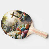 クロス/イースターエッグ/リリー 卓球ラケット (横)