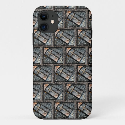 クロス・オブ・プロテクション・プレミアム・顔・マスク Case-Mate iPhoneケース (裏面)