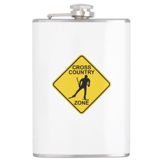 クロス・カントリーのスキー地帯 フラスク (正面)