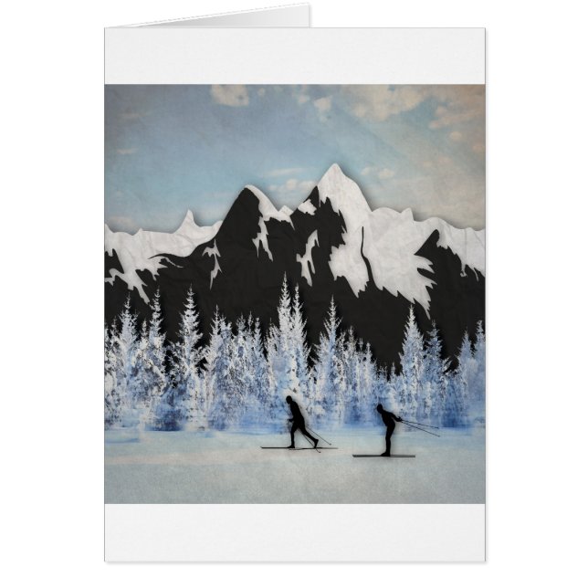 クロス・カントリーのスキー (正面)