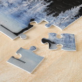 クロス・カントリーのスキー ジグソーパズル (側面)