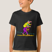 クロス・カントリーのスキー Tシャツ (正面)