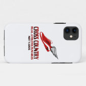 クロス・カントリーのランニング Case-Mate iPhoneケース (裏面(横))
