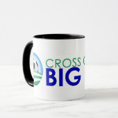 クロス・カントリーの大きい球のマグ マグカップ (正面左)