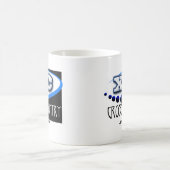 クロス・カントリーの連続したモットー-間隔XCは行きます コーヒーマグカップ (中央)