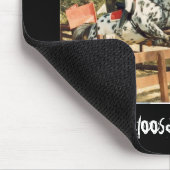 クロス・カントリー乗車を許可します マウスパッド (コーナー)