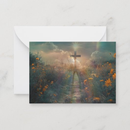 クロス・グリーティング・カード ノートカード (正面)