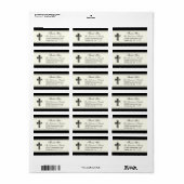 クロス・サンキュー ラベル (フルシート)