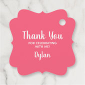 クロス |スイカ・ピンク・コミュニオンバプテスマ・クリステン フェイバータグ (裏面)