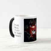 クロス&スカルマグ モーフィングマグカップ (正面左)