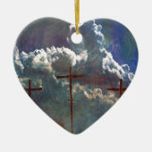 クロス セラミックオーナメント (正面)