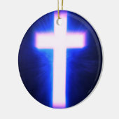クロス セラミックオーナメント (左)
