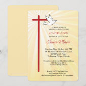 クロス ドーブ ラウンド ゴールド レイズ 娘 確認 招待状 (正面/裏面)