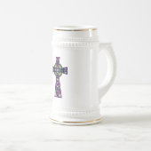 クロス ビールジョッキ (正面右)